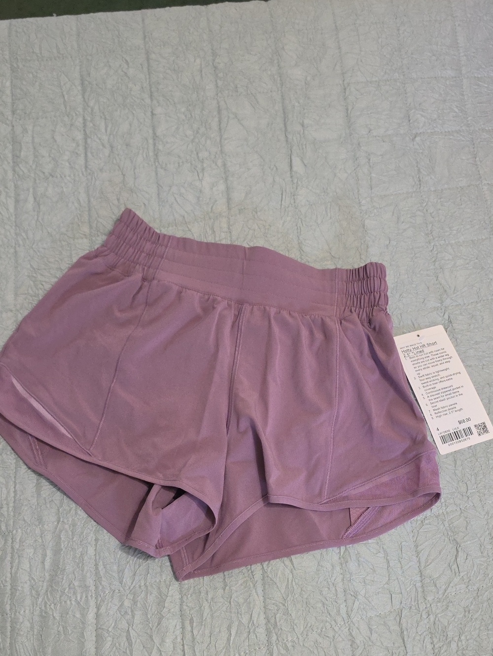 lululemon athletica Lavender Athletic Shorts
